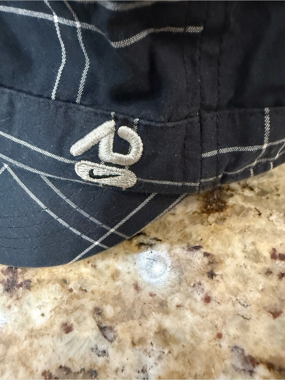 Kids Nike Grid Pattern Plaid Unstructured Hat Ball Cap Golf Hat - Picture 3 of 10